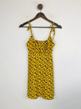 Load image into Gallery viewer, Topshop Women&#39;s Floral Mini Dress | UK8 | Yellow

