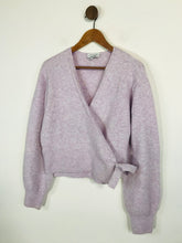 Load image into Gallery viewer, &amp; Other Stories Women&#39;s Wrap Jumper | S UK8 | Purple

