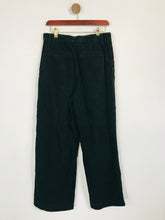 Load image into Gallery viewer, Uniqlo Women&#39;s Cotton High Waist Corduroy Trousers | 29 UK10-12 | Green
