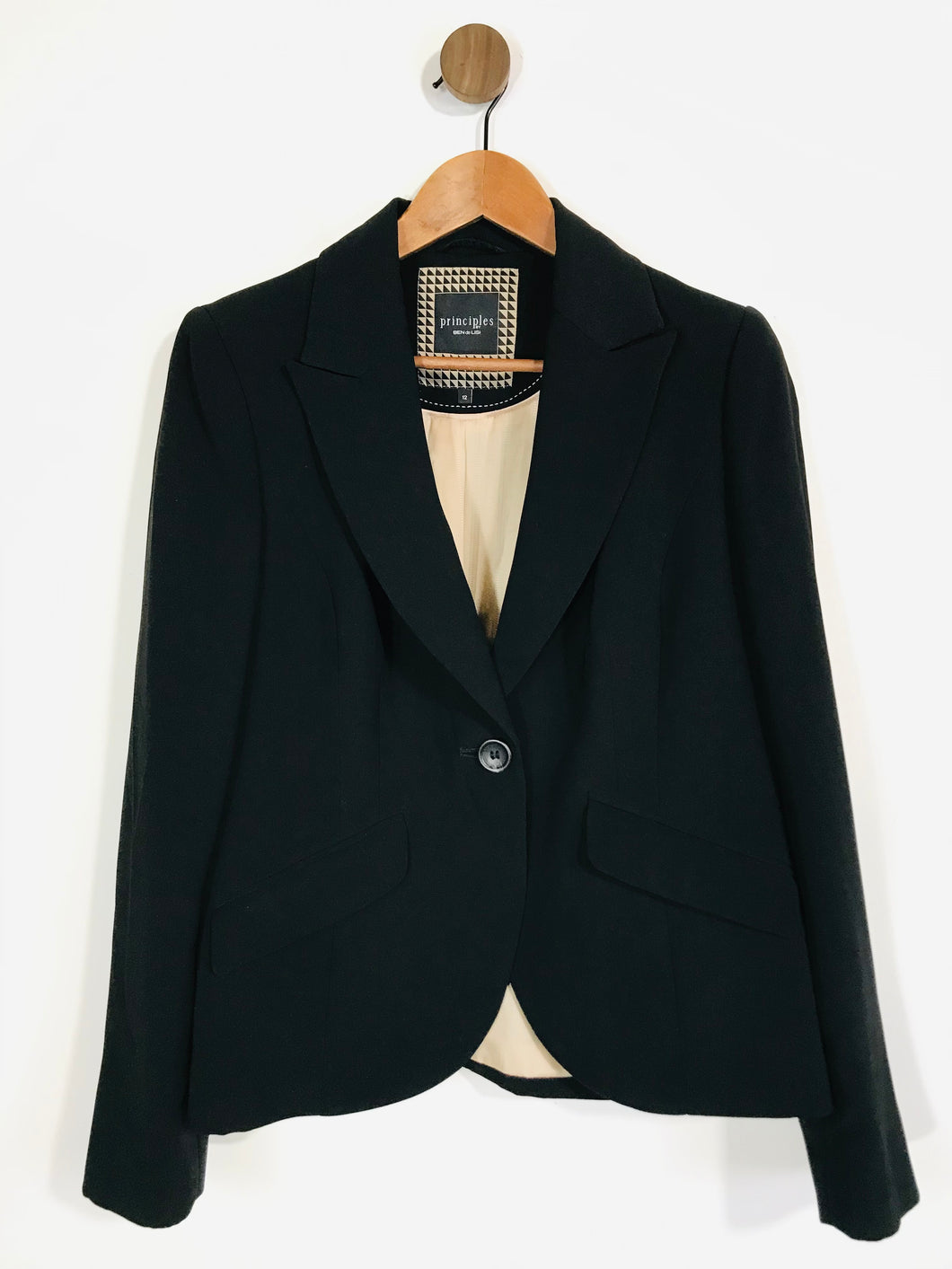 Principles Women's Smart Blazer Jacket | UK12 | Black