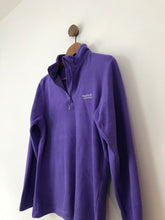 Load image into Gallery viewer, Regatta Women&#39;s Fleece Quarter Zip Sweatshirt | UK8 | Purple
