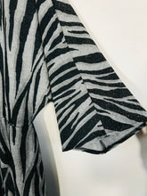 Load image into Gallery viewer, Biba Women&#39;s Sparkle Zebra Wrap Dress | UK18 | Multicoloured
