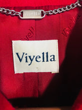 Load image into Gallery viewer, Viyella Women&#39;s Wool Overcoat Coat | UK14 | Red
