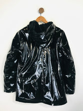 Load image into Gallery viewer, Escandelle Women&#39;s Faux Fur Lined Overcoat Coat | XL UK16 | Black
