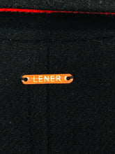 Load image into Gallery viewer, Maison Lener Women&#39;s Wool Blend Peacoat | M UK10-12 | Blue
