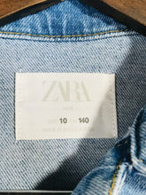 Load image into Gallery viewer, Zara Kid&#39;s Cotton Denim Jacket | UK10 | Blue

