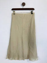 Load image into Gallery viewer, Blu Nauta Women&#39;s Silk Midi Skirt NWT | IT42 UK10 | Beige
