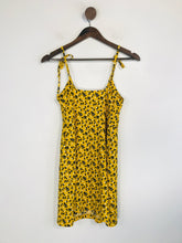 Load image into Gallery viewer, Topshop Women&#39;s Floral Mini Dress | UK8 | Yellow
