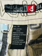 Load image into Gallery viewer, Quiksilver Men&#39;s Cotton Cargo Shorts | 31 | Beige
