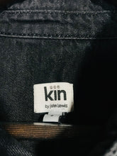 Load image into Gallery viewer, Kin by John Lewis Women&#39;s Oversized Mini Shirt Dress | S UK8 | Black
