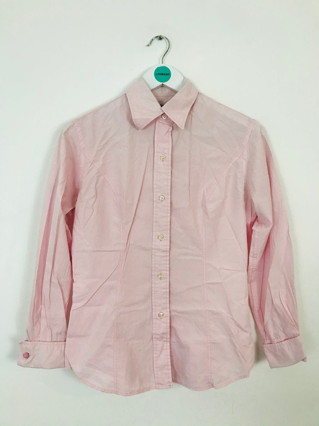 T.M.Lewin Women’s Long Sleeve Shirt | UK10 | Pink