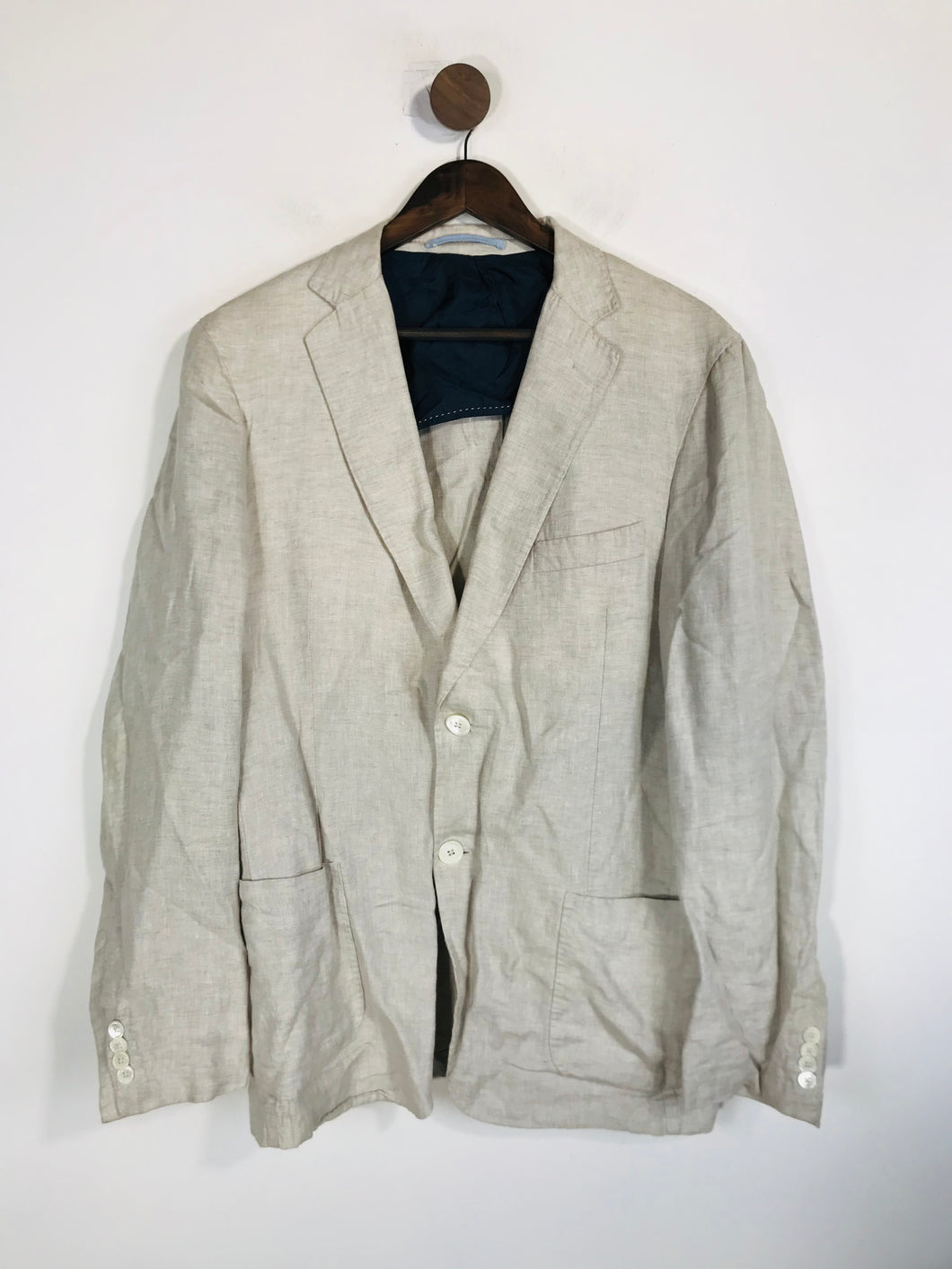 Gant Men's Linen Blazer Jacket | 50 | Beige