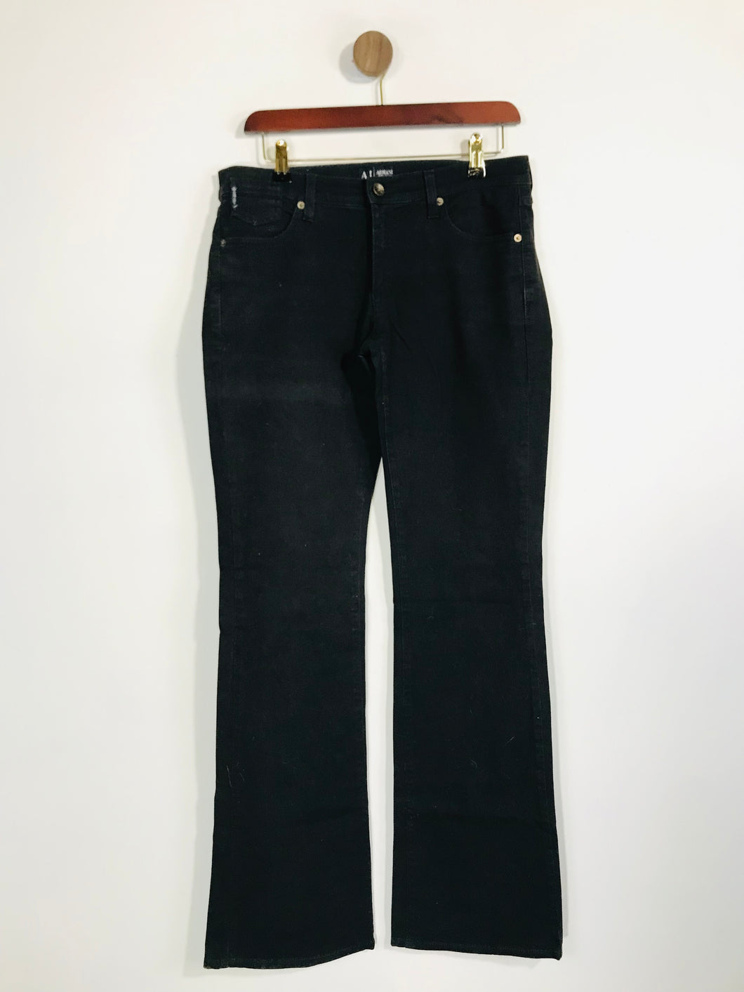 Armani Jeans Women's Straight Jeans | 29 UK10-12 | Black