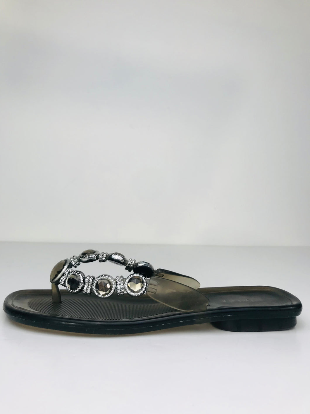 Holster Women's Boho Flip Flop Sandals | EU38 UK5 | Black