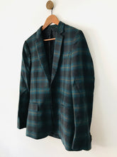 Load image into Gallery viewer, Paul Smith Men&#39;s Check Wool Blazer Jacket | 36/46 | Green
