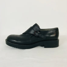 Load image into Gallery viewer, Jil Sander Unisex Leather Strap Monk Shoes | EU40 UK7 | Black
