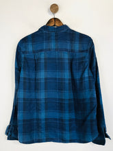 Load image into Gallery viewer, M.i.H Jeans Women&#39;s Check Gingham Button-Up Shirt | L UK14 | Blue
