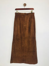 Load image into Gallery viewer, Gerry Weber Women&#39;s Leather Maxi Skirt  | UK12 | Brown
