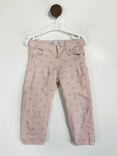 Load image into Gallery viewer, Zara Kid&#39;s Polka Dot Casual Trousers | 18-24 months | Pink
