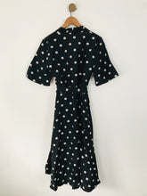 Load image into Gallery viewer, Stine Goya Women&#39;s Floral Wrap Maxi Dress | L UK14 | Black
