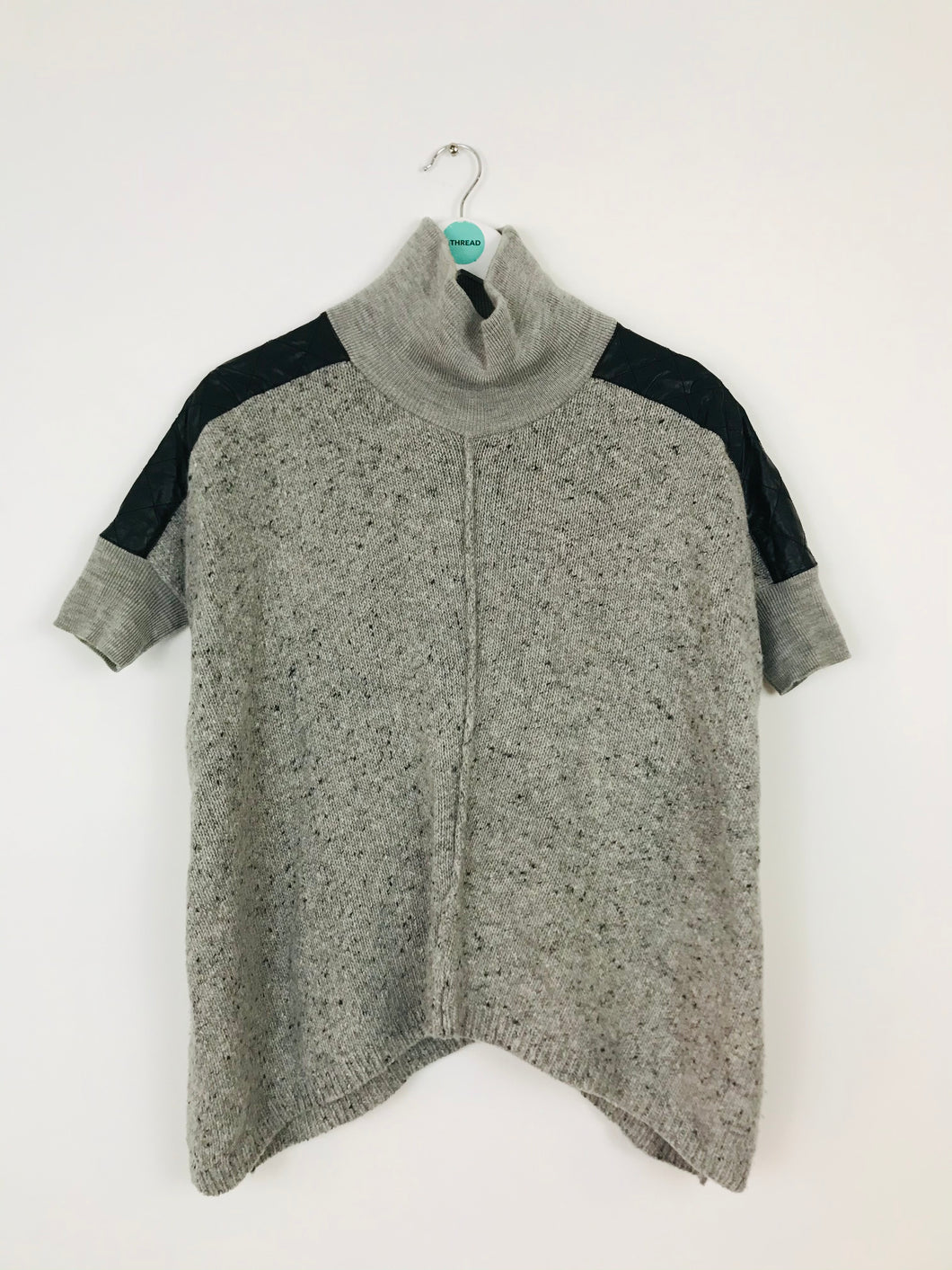 Karen Millen Women’s Oversized Knit top | One Size | Grey