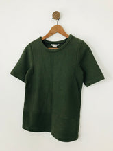 Load image into Gallery viewer, Boden Women&#39;s Ribbed T-Shirt | UK10 | Green
