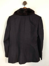 Load image into Gallery viewer, Jacques Vert Women&#39;s Wool Blazer Jacket | UK12 | Grey
