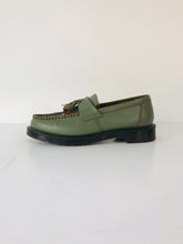 Load image into Gallery viewer, Dr Martens Women&#39;s Leather Tassle Adrian Loafers | UK6 | Green
