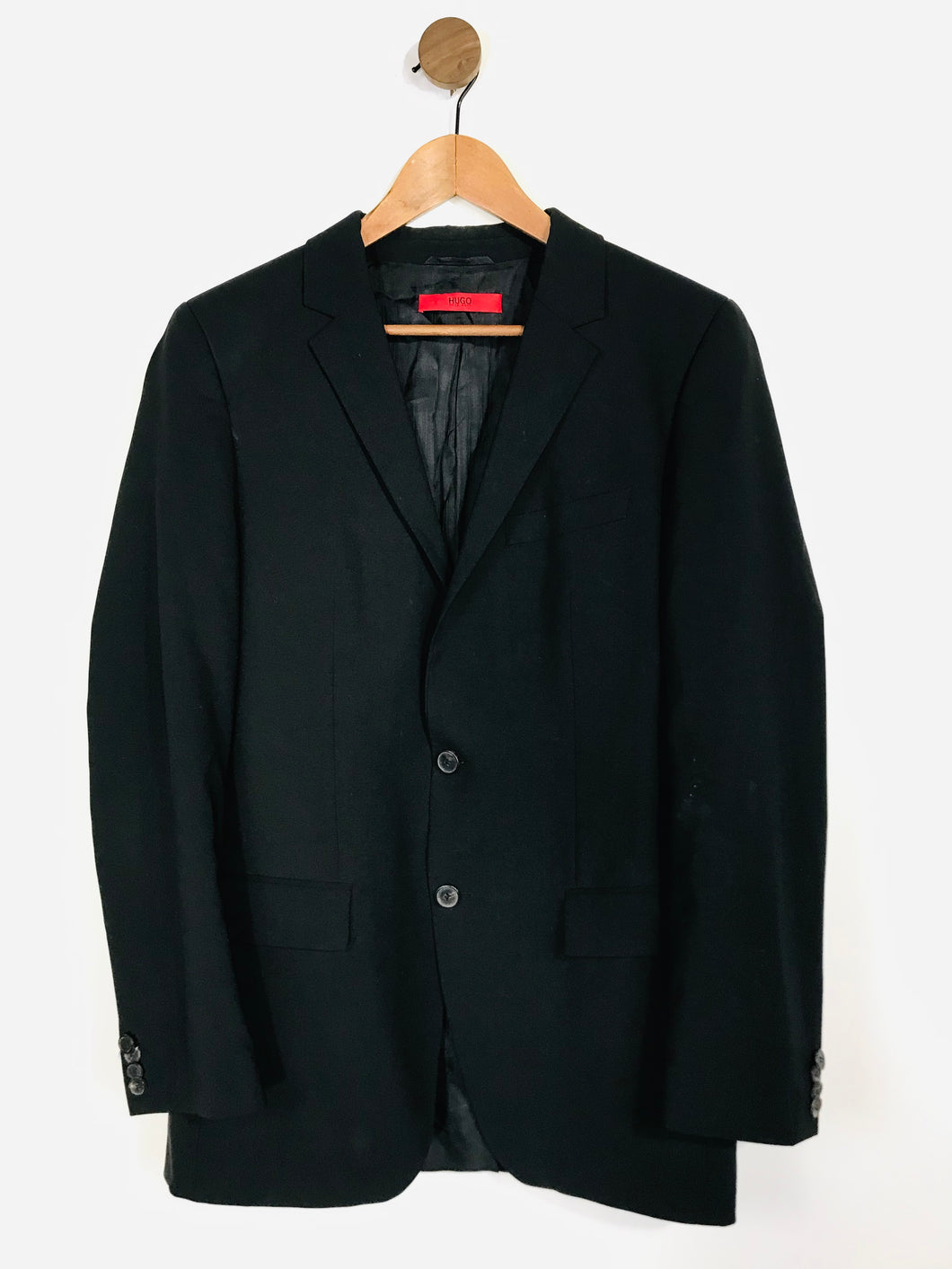 Hugo Boss Men's Wool Blazer Jacket | IT94 38 | Black