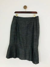 Load image into Gallery viewer, Jaeger Women’s Aline Midi Skirt | UK14 | Grey
