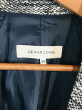 Load image into Gallery viewer, Gerard Darel Women&#39;s Tweed Lightweight Blazer Jacket | EU40 UK12 | Multicolour
