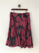 Load image into Gallery viewer, White Stuff Women&#39;s Lightweight Floral A-Line Skirt | UK14 | Grey
