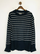Load image into Gallery viewer, Toast Women&#39;s Striped Jumper | L UK14 | Blue
