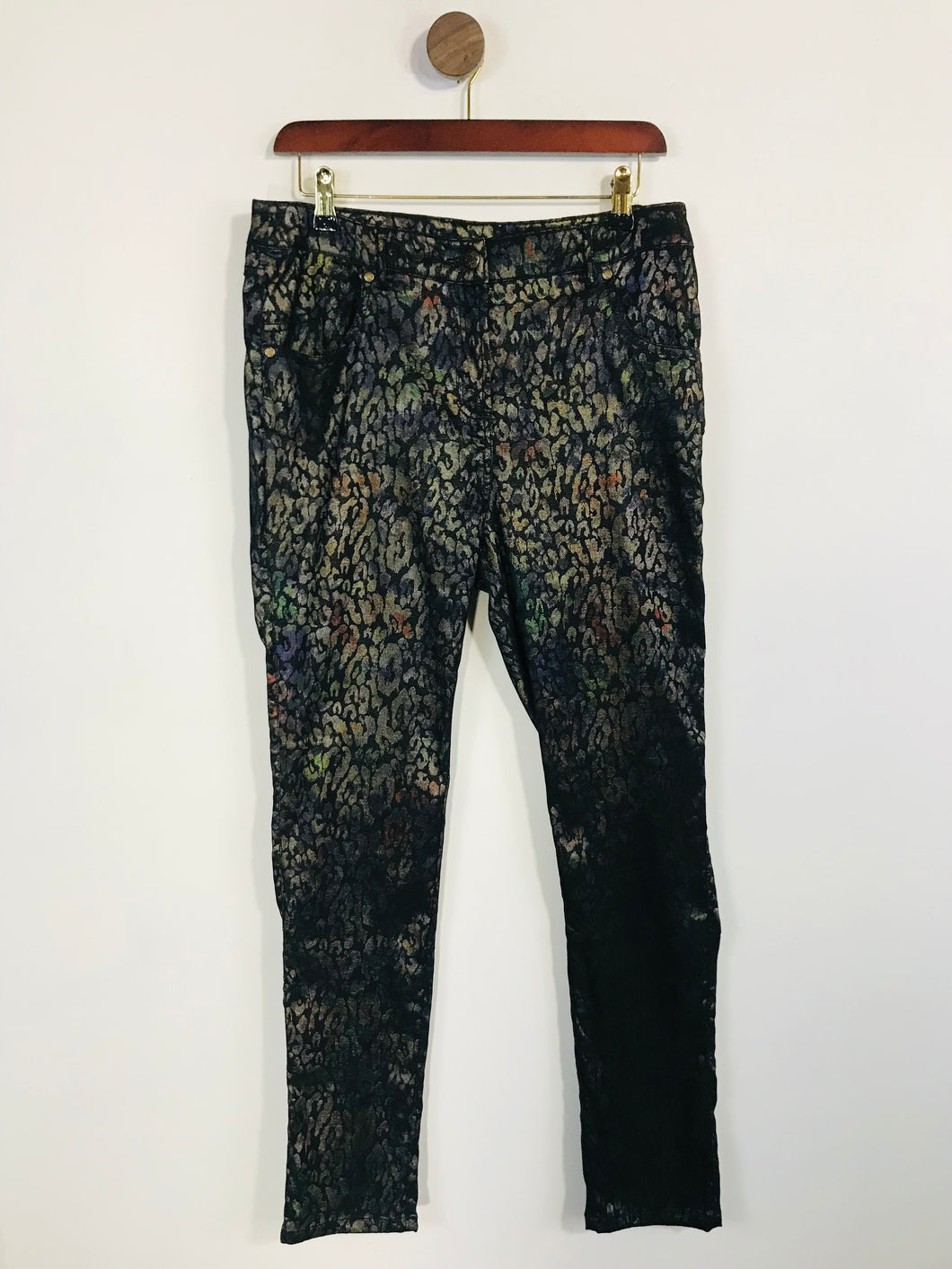Biba Women's Leopard print Skinny Jeans | UK16 | Multicoloured
