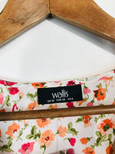 Load image into Gallery viewer, Wallis Women&#39;s Floral Ruffle Blouse NWT | UK10 | Multicoloured
