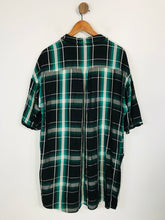 Load image into Gallery viewer, Whistles Women&#39;s Check Shirt Dress | M UK10-12 | Green
