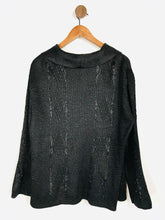 Load image into Gallery viewer, Gina Bacconi Women&#39;s Long Sleeve Pleated Blouse | UK14 | Black
