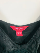 Load image into Gallery viewer, Monsoon Women&#39;s Silk Lace Tank Top | UK16 | Black
