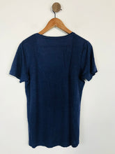 Load image into Gallery viewer, Fat Face Women&#39;s Linen T-Shirt | UK10 | Blue
