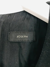 Load image into Gallery viewer, Joseph Women’s Frill Wool A-line Midi Dress  | 44 UK16 | Black

