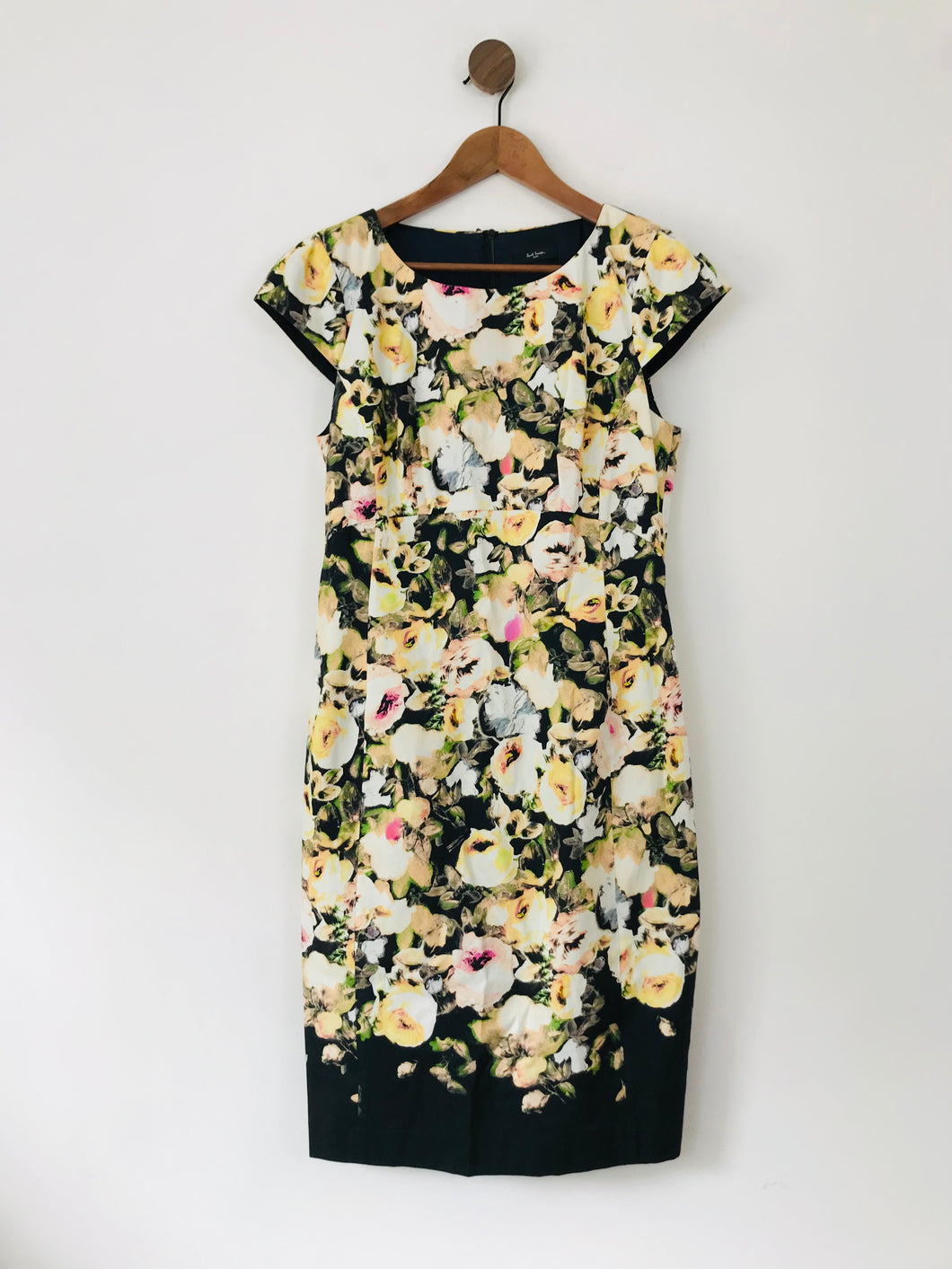Paul Smith Women's Floral Sheath Dress | 46 UK14 | Multicolour