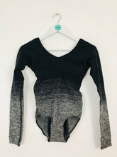Load image into Gallery viewer, Ivy Park Women’s Sports Long Sleeve Bodysuit Leotard | S/M | Black
