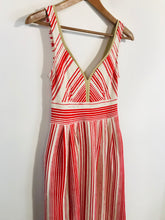 Load image into Gallery viewer, Anthropologie Women&#39;s Striped Ribbed A-Line Dress | UK8 | Multicoloured
