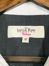 Load image into Gallery viewer, The Savile Row Company Women&#39;s Cotton Check Gingham Blouse | UK12 | Multicoloured
