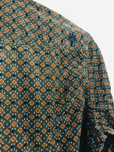 Load image into Gallery viewer, Ganesh Womens Patterned Corduroy Shirt | UK12 | Green
