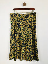 Load image into Gallery viewer, Hush Women&#39;s Leopard Print Midi Skirt | UK16 | Multicoloured
