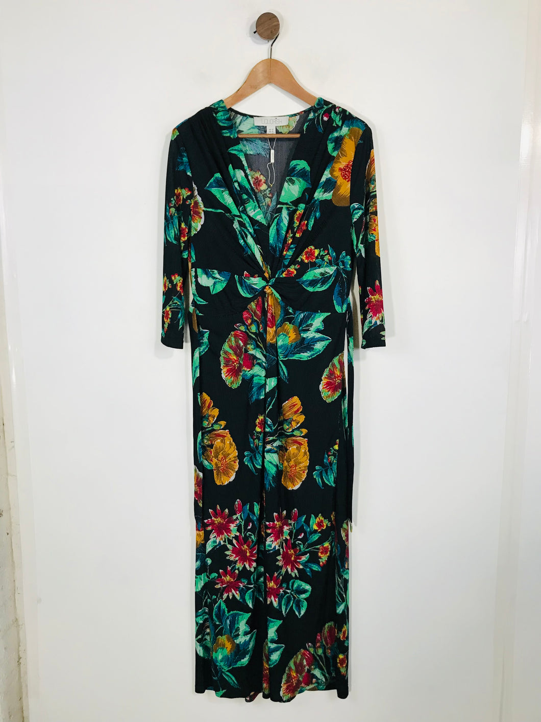 Liquorish Women's Floral Wrap Sheath Dress | UK14 | Multicoloured