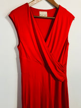 Load image into Gallery viewer, Phase Eight Women&#39;s Wrap A-Line Dress | UK12 | Red
