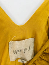 Load image into Gallery viewer, Moon River Women’s Ruffle Crochet Maxi Dress | M UK10-12 | Yellow
