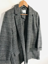 Load image into Gallery viewer, Warehouse Women&#39;s Blazer Jacket | UK14 | Grey
